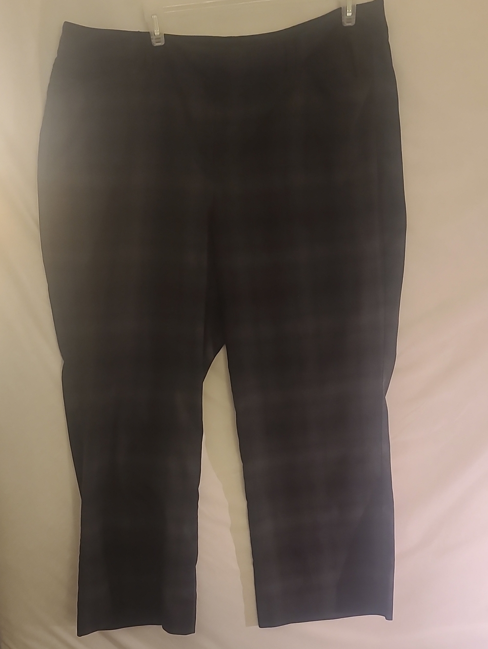 Lane Bryant Black Plaid Women's Dress Pants